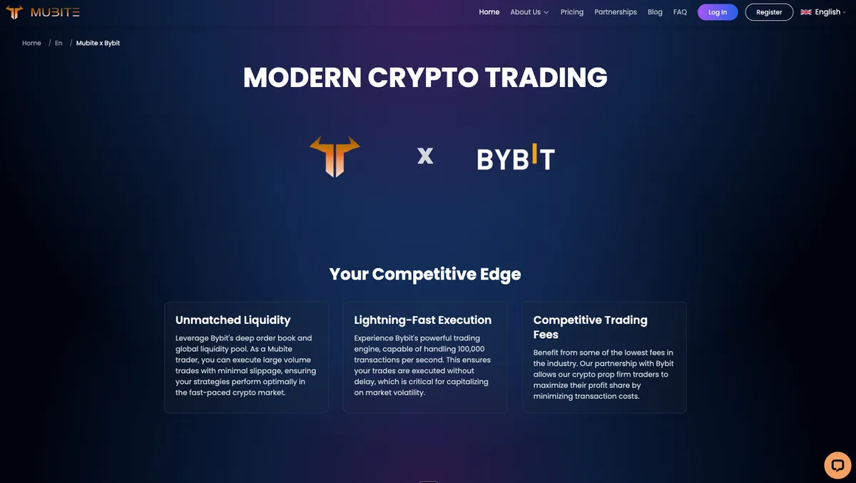 Mubite and Bybit the best duo in Crypto Prop Trading