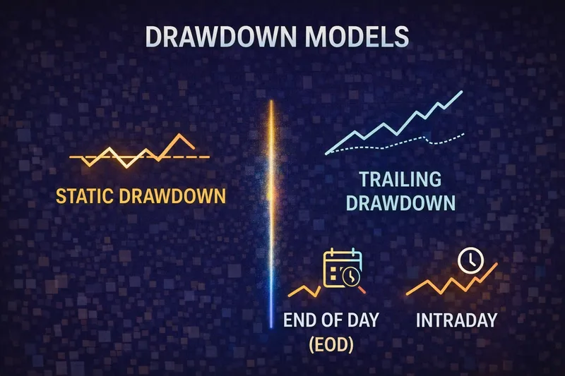 Drawdown explained, Trailing vs Static drawdown