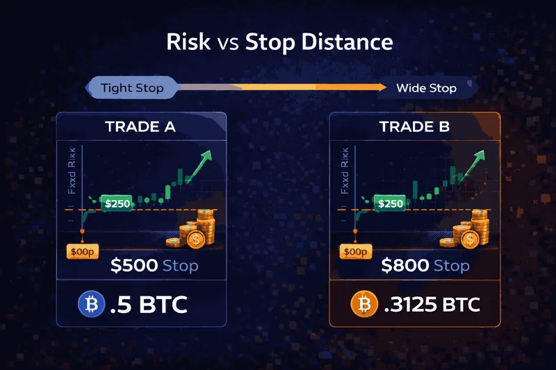 Risk vs Stop Distance Position Sizing for Prop Traders