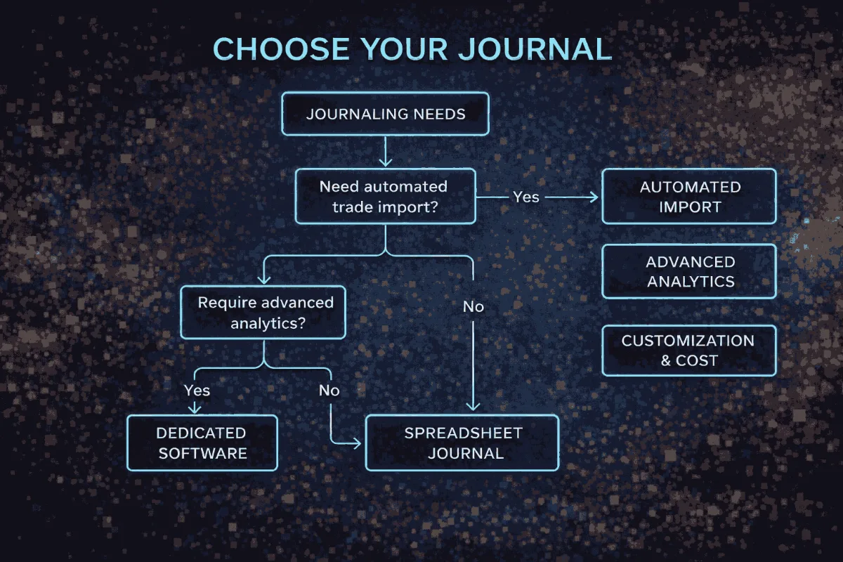 مخطط انسيابي لاختيار طريقة تسجيل المعاملات التجارية